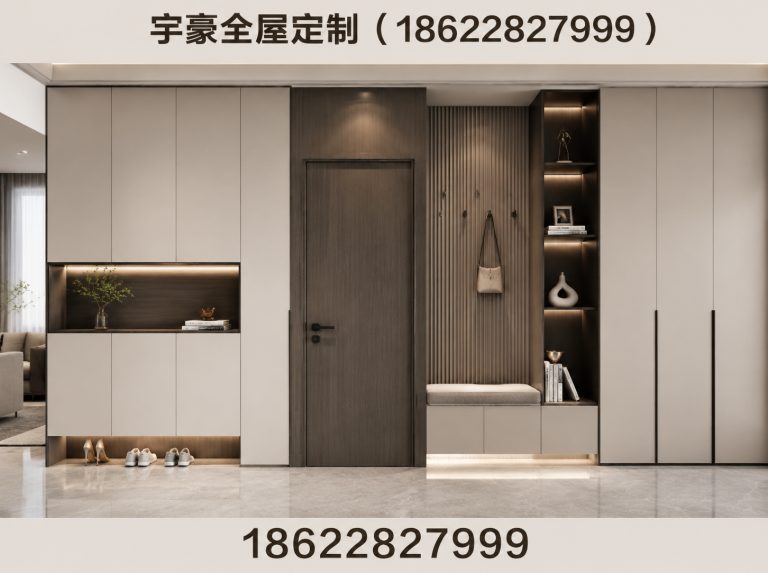 武清区门墙柜一体化展示图